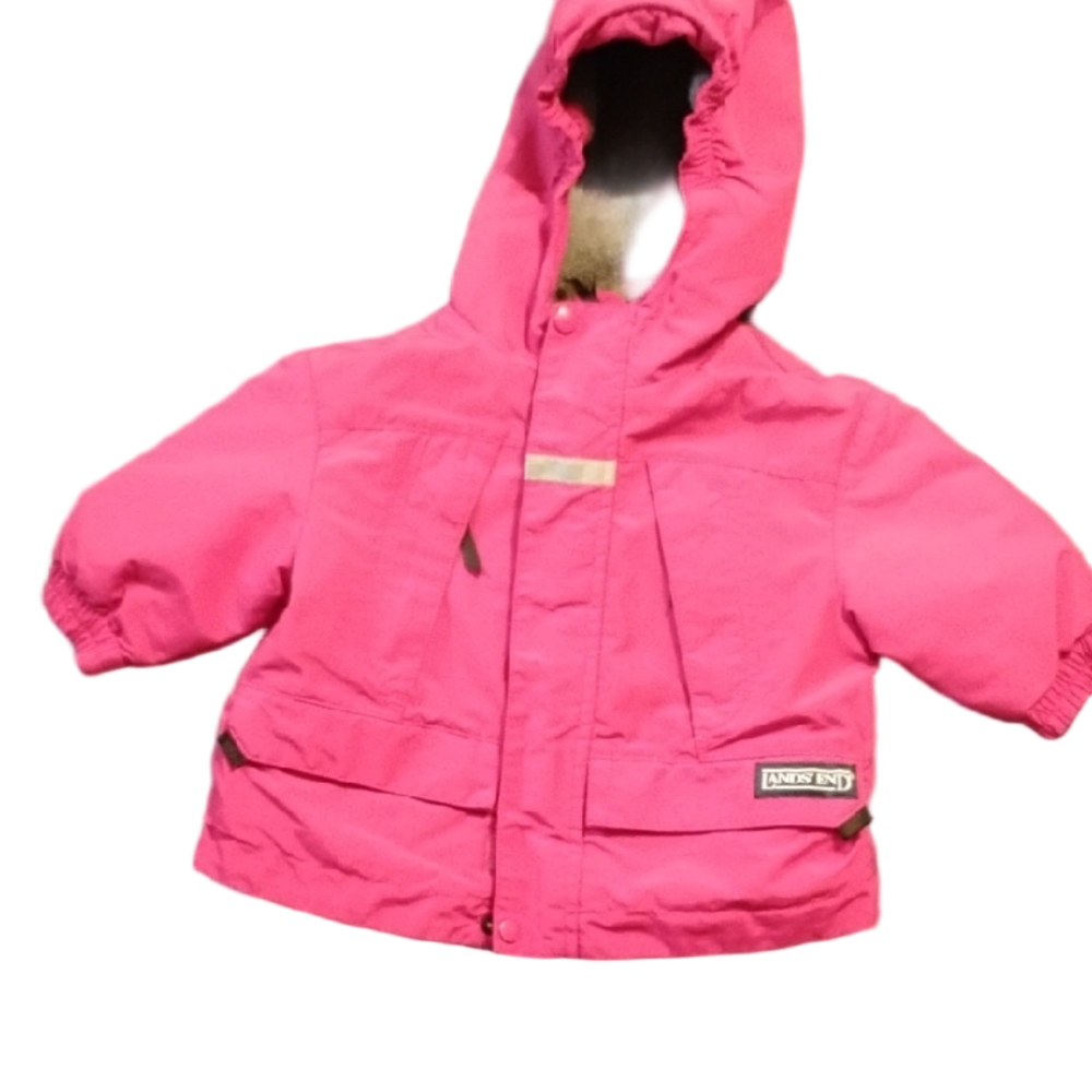 🚨5 For $25🚨Lands' End Kids 9-12M Red Winter Jacket